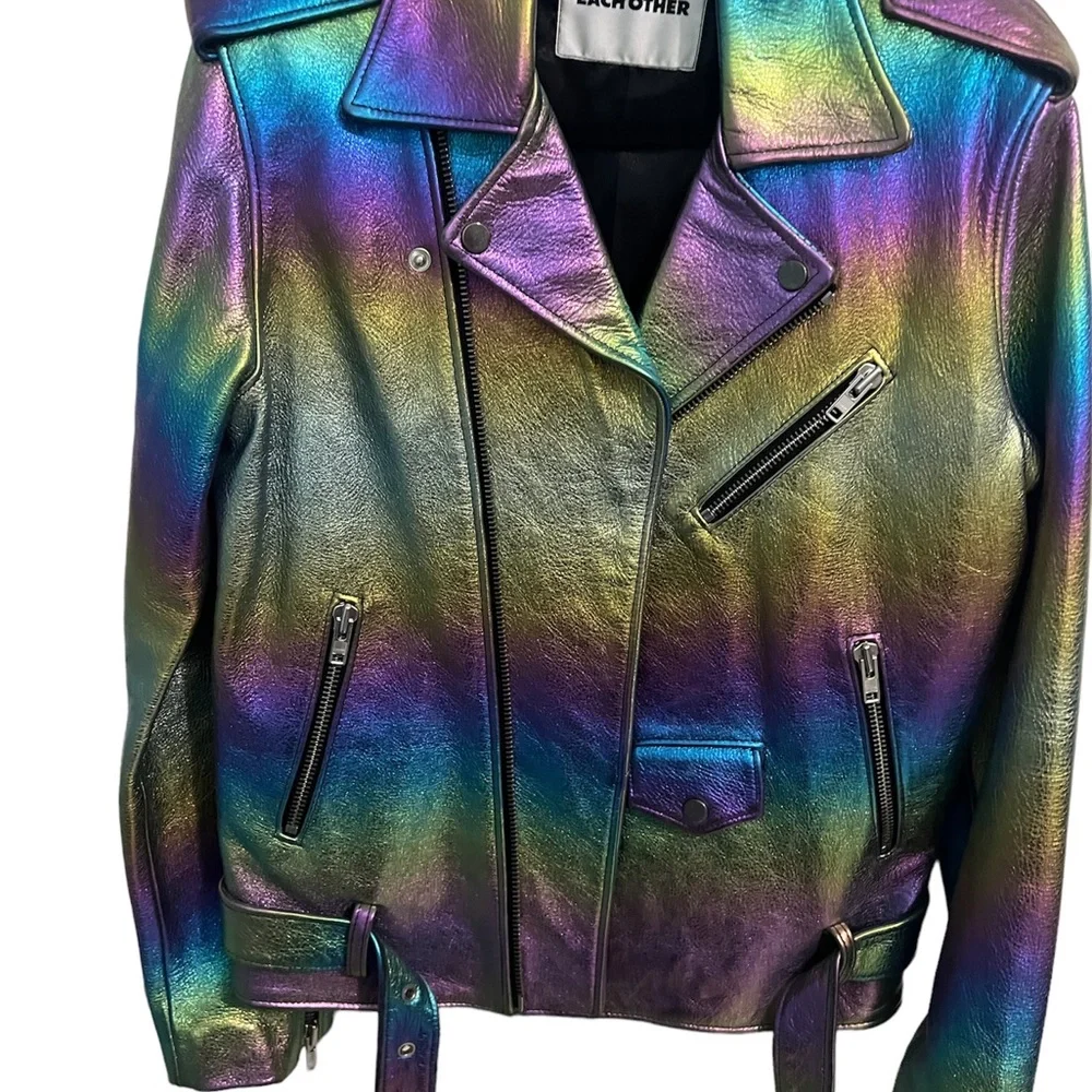 Each x Other Women’s Beautiful Printed Blazer Size Large - Picture 12 of 17